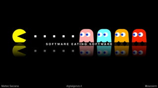 C O G N I T I V E T E C H N O L O G Y
Matteo Sarzana digitalgonzo.it @zazzanm
 