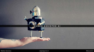 E A S I E R F O R I N C U M B E N T T O C O M E A N D K I L L
Matteo Sarzana digitalgonzo.it @zazzanm
 