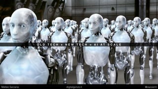 C O N V E R G E N C E O F 3 K E Y F A C T O R S
Matteo Sarzana digitalgonzo.it @zazzanm
 