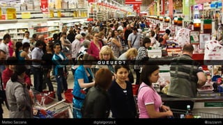 Q U E U E D ?
Matteo Sarzana digitalgonzo.it @zazzanm
 