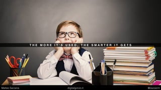 N E T W O R K E F F E C T
Matteo Sarzana digitalgonzo.it @zazzanm
 