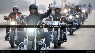 N O T O N L Y F O R R I C H P E O P L E
Matteo Sarzana digitalgonzo.it @zazzanm
 