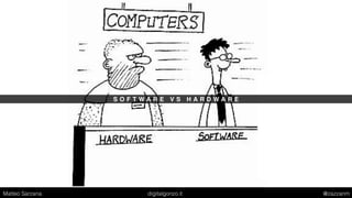 M O O R E ’ S L A W I S T H E O N L Y C O N S T A N T L O O K I N G A T T H E F U T U R E
Matteo Sarzana digitalgonzo.it @zazzanm
 