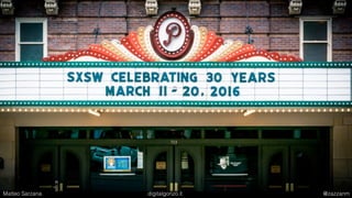 Matteo Sarzana digitalgonzo.it @zazzanm
 