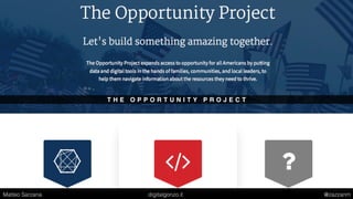 C O M M U N I T Y E N G A G E M E N T
Matteo Sarzana digitalgonzo.it @zazzanm
 