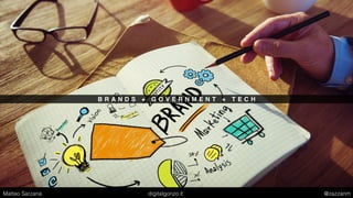 T H E O P P O R T U N I T Y P R O J E C T
Matteo Sarzana digitalgonzo.it @zazzanm
 