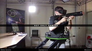 T O D A Y M A I N S T R E A M
Matteo Sarzana digitalgonzo.it @zazzanm
 