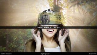 R E L A X I N G
Matteo Sarzana digitalgonzo.it @zazzanm
 