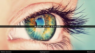 F A C E B O O K C A M E R A
Matteo Sarzana digitalgonzo.it @zazzanm
 