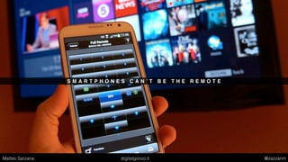 A V O I D C O M P L E X I T Y
Matteo Sarzana digitalgonzo.it @zazzanm
 