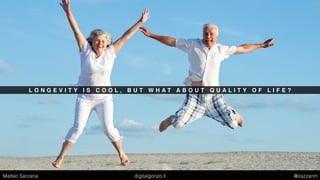 B E Y O N D T H E P I L L
Matteo Sarzana digitalgonzo.it @zazzanm
 