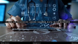 T R A C K I N G D E V I C E S
Matteo Sarzana digitalgonzo.it @zazzanm
 