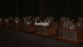 Awards
 