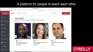 A platform for people to teach each other
 