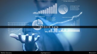 I M P R O V E D A T A
Matteo Sarzana digitalgonzo.it @zazzanm
 