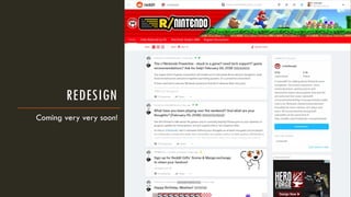 REDESIGN
Coming very very soon!
 