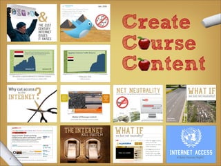 Jan. 25th




                                        &the 21st
                                         century
                                         Internet
                                         issues
                                                                                                                                                                                    Create
                                         it raises

                                                                                                                                                                                    Course
  An action unprecedented in Internet history:
       Government switches oﬀ Internet, mobile & SMS
                                                                                                 February 2nd:
                                                                                                    Internet returns
                                                                                                                                                                                    Content
                                  ?
Why cut access
        to the                                                                                                                                                             Net Neutrality
                                                                                                                                                                           An ISP could start treating diﬀerent content types, platforms & sites diﬀerently                         What IF
                                                                                                                                                                                                                                                                                     we lost net neutrality?
INTERNET                                                    Message
                                                           control in
                                                           this case:
                                                          Kick out Al
                                                            Jazeera
                                                                                                                                                             Message
                                                                                                                                                           controlled by
                                                                                                                                                             the State
                                                                                                                                                              Media:
                                                                                                                                                                No
                                                                                                                                                            protesters
                                                                                                                                                                                                                                                                                                     Slow Lane:
                                                                                                                                                                                                                                                                                                     For the Rest

                                                                                                                                                                                                                                           please wait ...
                                                                                                                                                                                                    Internet

                                                                                                                                                                                Tiered

                                                                                 Matter of Message Control:
                                                                                                                                                                                                                                                              Fast Lane:
                                                                             social media shifts message control to people
                                                                                                                                                                                                                                                              For the Rich




                                                                                                                                                                           What IF
                                                                Should the government be allowed to switch oﬀ the Internet in case of a cyber emergency?




                                                               The INTERNET
                                                                     KILL SWITCH                                                                                           we lost net neutrality?
                                                                                                                                                                                                                             •   Some ISPs may not allow
                                                                                                                                                                                                                                 access to sites like
                                                                                                                                                                                                                                 Youtube (hence no video
                                                                                                                                                                                                                                 of the revolution)

                                                                                                                                                                                                                             •   Rich may have access to

                                                                                                                                                                               Video not available
                                                                                                                                                                                                                                 faster network that can
                                                                                                                                                                                                                                 handle video, poor may
                                                                                                                                                                                                                                 not be able to aﬀord that
                                                                                                                                                                                                                                                                 Internet access
                                                                                                                                                                                                                                                                             A Basic Human Right?
       Mobile reporting: Important in getting story out
 