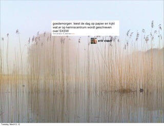 Tuesday, March 6, 12
 