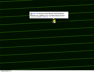 Tuesday, March 6, 12
 