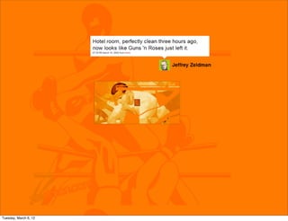 Tuesday, March 6, 12
 