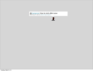 Tuesday, March 6, 12
 