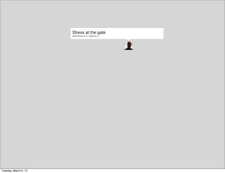 Tuesday, March 6, 12
 