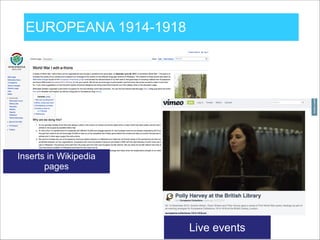 OPEN CULTUUR DATA: EMPOWERING
PROFESSIONALS
Photo:&Olaf&Janssen.&CC&BY3SA&
Photo:	
  Olaf	
  Janssen.	
  CC	
  BY-­‐SA	
  
http://www.opencultuurdata.nl/about/
 