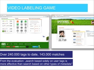 A TYPOLOGY OF USER PARTICIPATION IN A
HERITAGE CONTEXT
1. Tagging and Classification
2. Collection Acquisition
3. Contextualisation
4. Correction and Transcription
5. Co-curation
6. Crowdfunding
10-3-2014
 