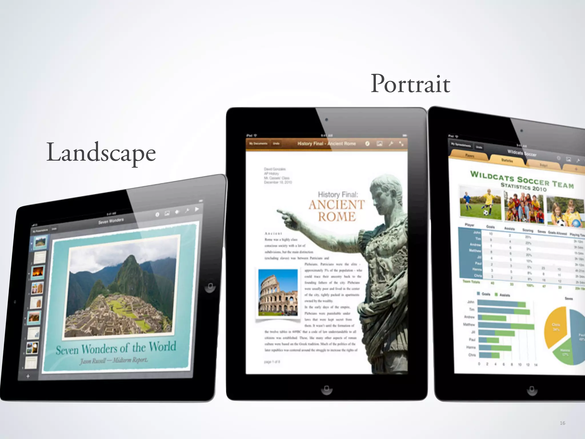 Portrait

Landscape




                       16
 