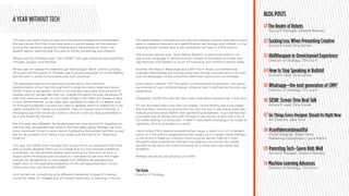 This year, you didn’t have to wait until the alcohol cleared the bloodstream,
the leg cramps from the must-view-session-sprints eased, or the pressure
around the waistline caused by inhaling every taco known to Texas had
abated, before realizing that this year at SXSW, something was different.
Where was the ‘breakout app’ from SXSW? Last year everyone was breathing
nitrogen, oxygen, and Meerkat.
Where was the awesome breakthrough technology? We’re used to jumping
off a wall with the Game of Thrones cast to prove the power of Virtual Reality,
but this year it all felt so functional and, well, practical.
The desperate need to find big news stories about the imminent
transformation of our lives through tech is what irks many observers about
SXSW; there’s a perception, which is not entirely inaccurate, that a bunch of
hipsters and VC junkies feel they can change the world through the power of
their own start-up chops. As with most things in life, there are shades of grey
to this. While Meerkat, a live-video app, has failed to take off, its legacy lives
on through Facebook Live and live video in general, which is indeed set to be
highly impactful for media consumption. Then of course there’s Firechat, a
messaging app that serves as a classic case of a one-use app guaranteed to
be a one-South-By flameout.
But this year was different. As we gathered our crew around for breakfast on
the final day, we realized that none of this had taken place. Perhaps we have
more important things to worry about, typified by the packed hall that turned
out for an audience with Henry Louis Gates and Ken Burns on “Race and
America.”
This year our SXSW crew included two young moms, an expectant first-time
dad, a young designer fresh out of college and our just-married marketing
coordinator. As the grizzled veteran approaching his third tour of duty in
Austin (with the tequila scars to prove it) I was keen to see how this might
change our perspective, or how people with different life perspectives
might react to the hype and hullaballoo of the self-appointed tech maven
community that can dominate SXSW.
As it turned out, something quite different transpired. Instead of chasing
round the latest VC-inflated and VC-hopeful start-ups, or queuing in line for
the latest headset, the sessions we were all heading towards were about using
data to measure inequality and gentrification, technology and children, or the
ongoing issues women face in the workplace, not least in STEM sectors.
One popular session was “Stop Talking Bullshit,” a passionate plea to use
real human language in communication instead of the babel of clichés and
catchphrases that bedevil so much of marketing and communications today.
Another, the Rise of WhatsApp as a CRM Tool in Brazil, considered how
business relationships are moving away from formal channels and on to tools
such as Whatsapp, where consumers feel more natural and comfortable.
Even Isobar’s session, “Kill The Spam In Omnichannel Experience,” was about
our process of user-centered design, where all tech is defined by the end user
experience.
Altogether, SXSW this year felt like it was more about people than it was tech.
It’s not like there wasn’t any tech on display; Virtual Reality was a big player
and was fairly ubiquitous around the city. But the way it was being used was
mature and functional. Rather than generating excitement, it just seemed like
a sensible way to design and walk through a new house, or give kids a bit of
fun while waiting in a restaurant. It wasn’t really earth-changing in its scope or
capability. And no one seems to mind.
I don’t know if this swerve towards human issues is down to a lull in the tech
curve, or if the event’s programming has caught on to a larger trend. Perhaps
as we strive to make our industry more inclusive, we are making it more
thoughtful and enlightened. Perhaps the creative community has indeed
decided to lay down the Arduino boards for a while and solve some real
problems.
Perhaps we are all just growing up a little.
Tim Dunn,
Director of Strategy
BLOG POSTS
01 The Realm of Robots
Account Manager, Shawna Ramsey
02 Sucking Less When Presenting Creative
Account Lead, Dina Sorser
03 #killthespam in Omnichannel Experience
Director of Strategy, Tim Dunn
04 How to Stop Speaking in Bullshit
Account Lead, Dina Sorser
05 Whatsapp—the next generation of CRM?
Director of Strategy, Tim Dunn
06 SXSW: Screen Time Real Talk
Account Lead, Dina Sorser
07 Six Things Every Designer Should Do Right Now
Art Director, Jake Silva
08 #confidenceisbeautiful
Visual Designer, Steph Wulz
Marketing Coordinator, Laura Martin
09 Parenting Tech–Savvy Kids Well
Account Manager, Shawna Ramsey
10 Machine Learning Advances
Director of Strategy, Tim Dunn
A YEAR WITHOUT TECH
 