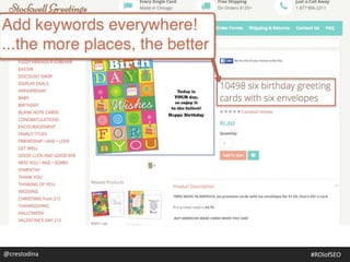 @crestodina@crestodina #ROIofSEO
 