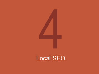Local SEO
 