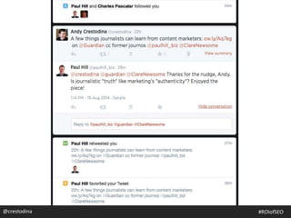 @crestodina@crestodina #ROIofSEO
 