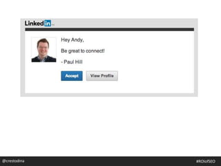 @crestodina@crestodina #ROIofSEO
 