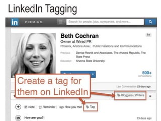 LinkedIn Tagging
 