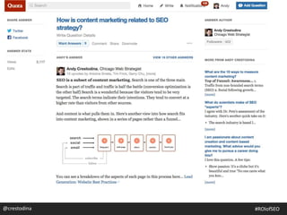 @crestodina #ROIofSEO
 