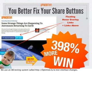 TL;DR
1. CONTENT: Find and/or create amazing content.
2. FRAMING: Optimize said content to be really clicky on Facebook.
3...