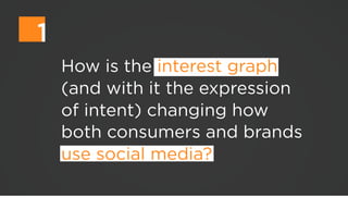 Harvesting Consumer Intent from the Social Web
