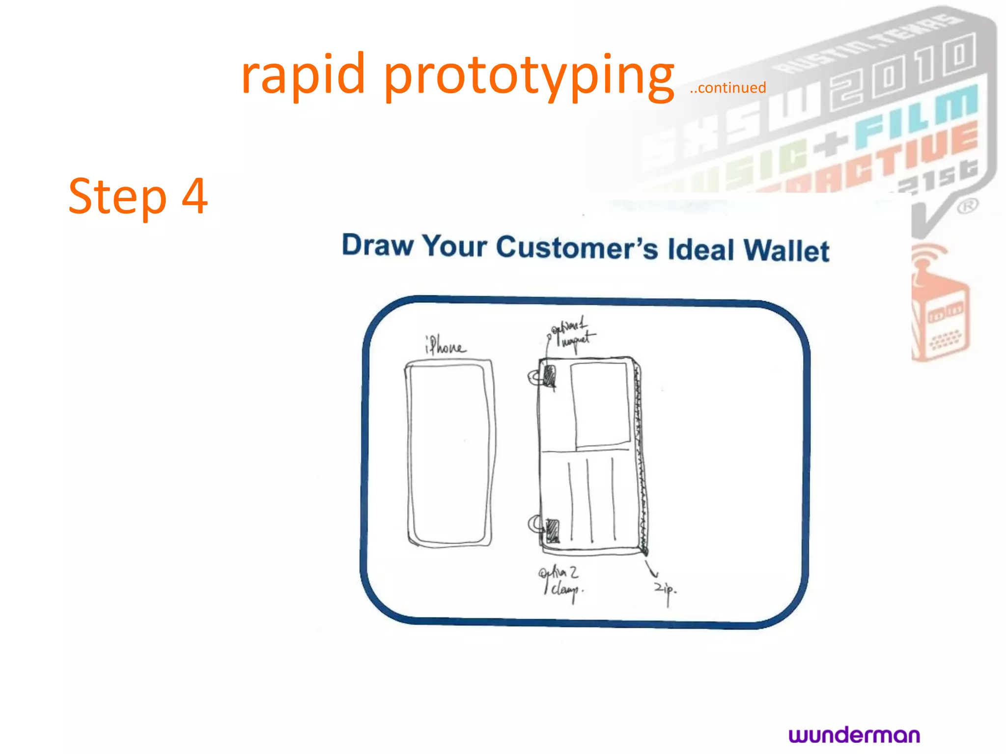rapid prototyping   ..continued




Step 4
 