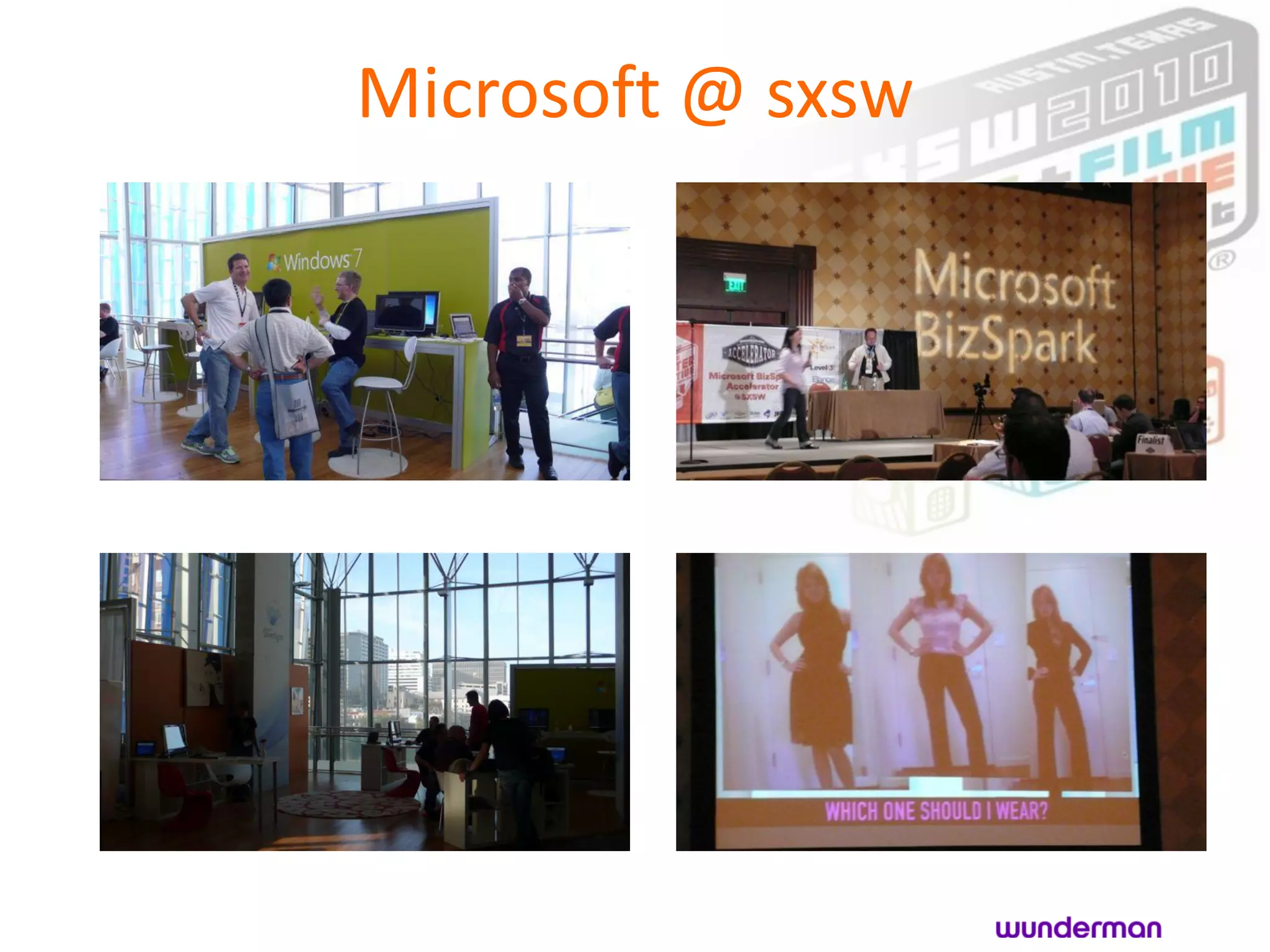 Microsoft @ sxsw
 