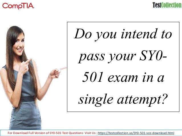 SY0-501 Exam Questions: Testcollection.us