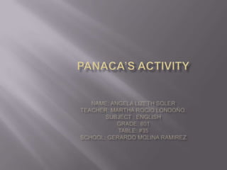 Panaca's Homework