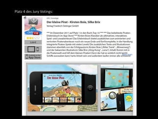 Platz 4 des Jury Votings:
 