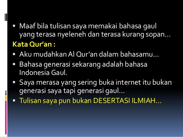 Hot Apa Itu Balada Bahasa Gaul