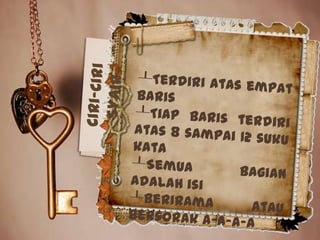Materi bahasa Indonesia: Syair