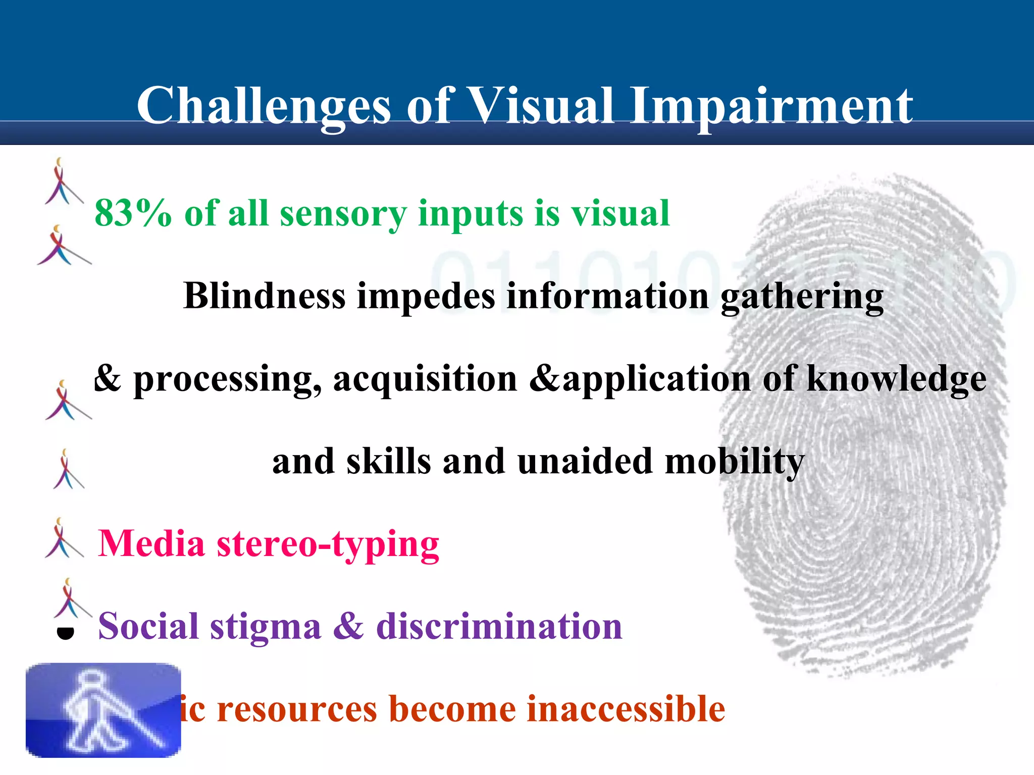 Assistive Information and Communication Technology for Visually ...