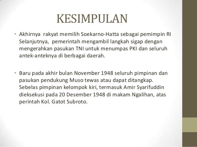 Tugas PKI Madiun