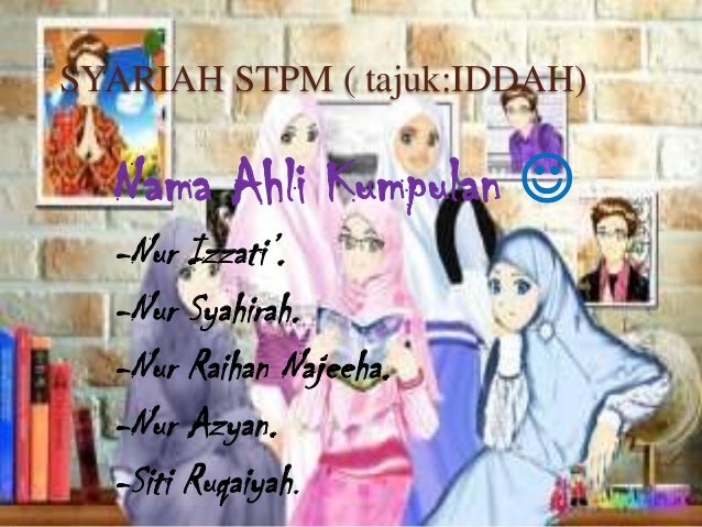 Syariah ( iddah)