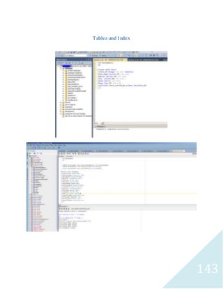 143 
Tables and Index 
 