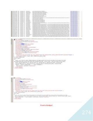 274 
Results Abridged 
 